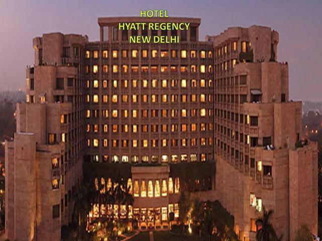 1.Hyatt Regency Hotel New Delhi