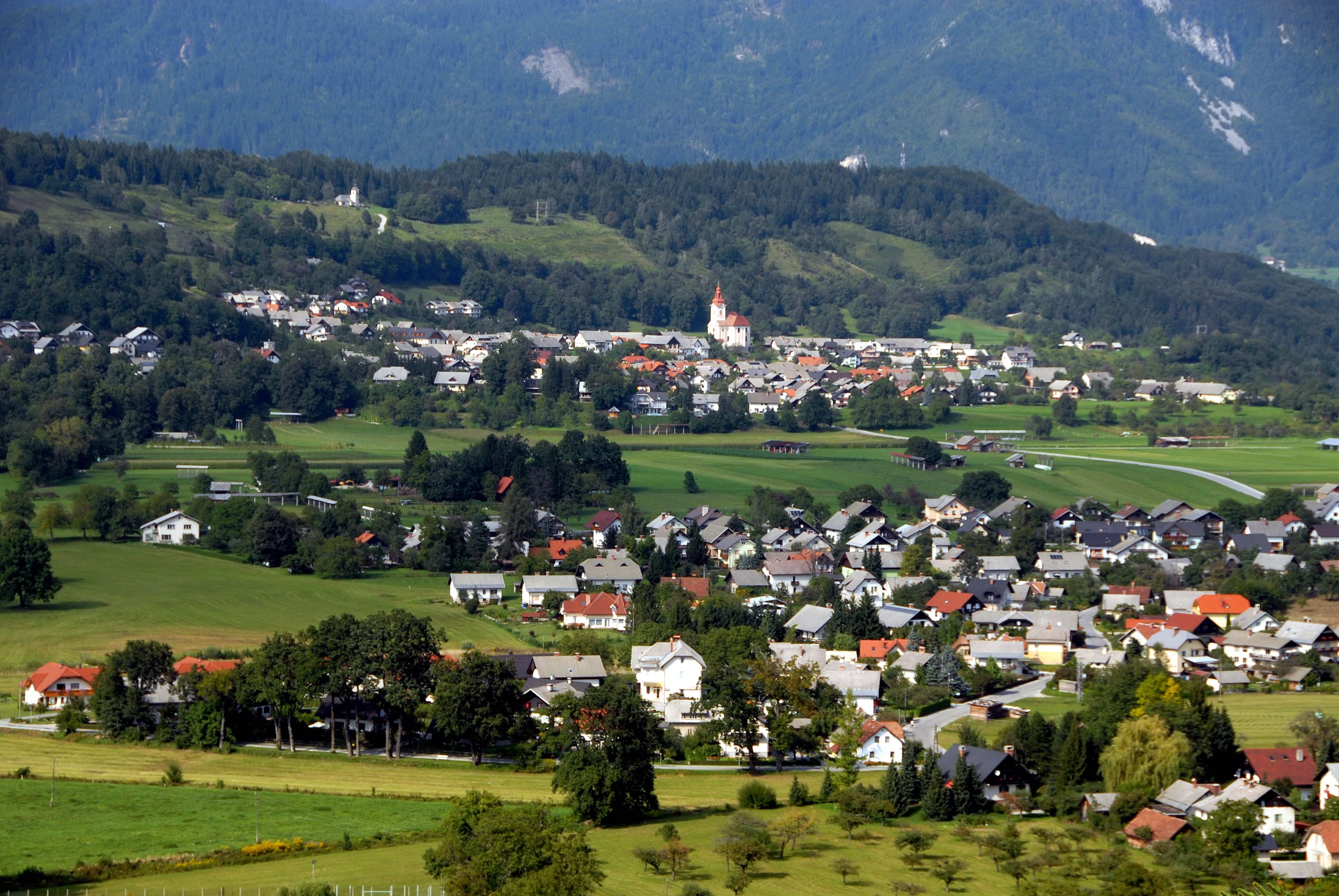 Bled Village in Slovenia