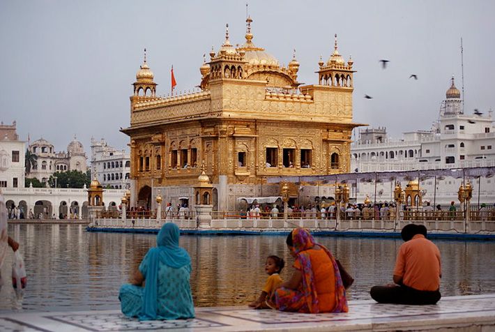Golden Temple in Amritsar 