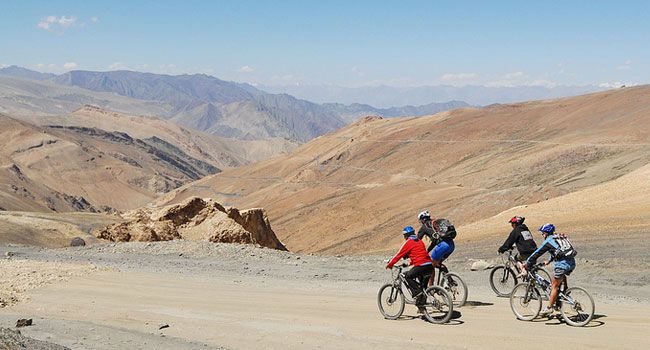 Mountain Biking in Leh Ladakh