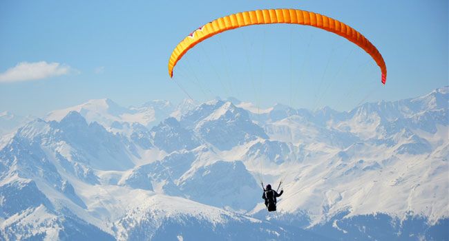 Paragliding in Leh ladakh