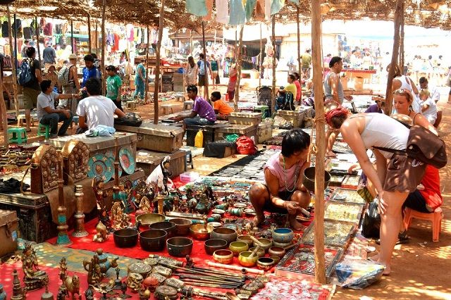 Anjuna Flea Market, Goa