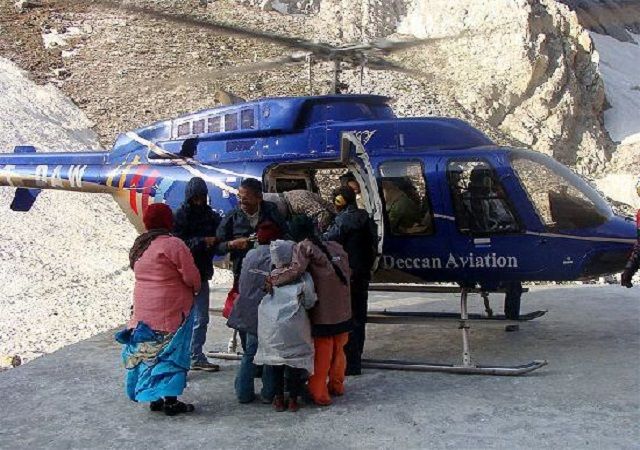 Chardham Yatra by helicopter