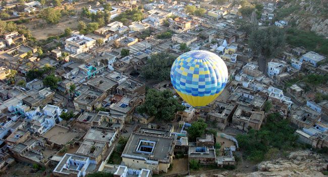 Hot Air Ballooning in Pushkar