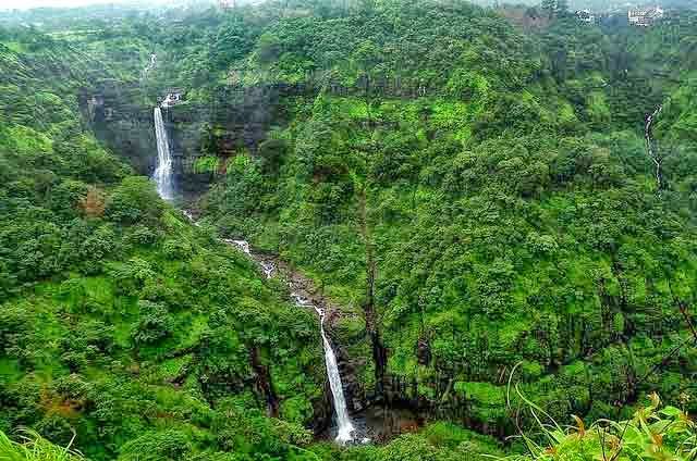 Kune Falls in Pune, Maharastra