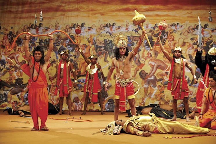 Dussehra festival in Varanasi