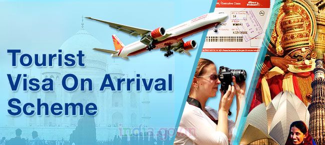 Now Apply Online for Indian Tourist Visa on Arrival in India