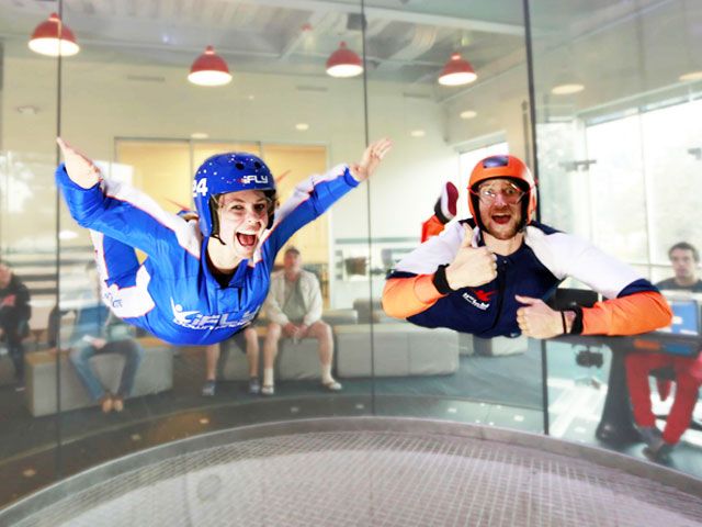 Skydiving at Isky in Singapore
