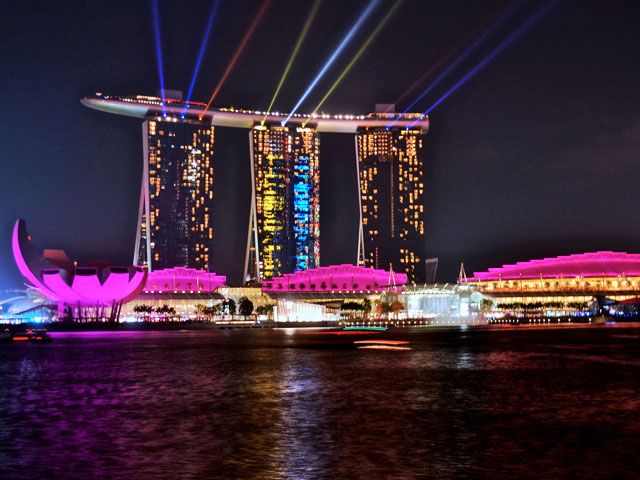 Marina Bay Stand in Singapore