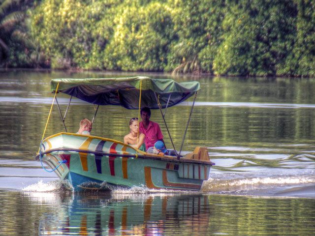Boat Ride in Sri Lanka