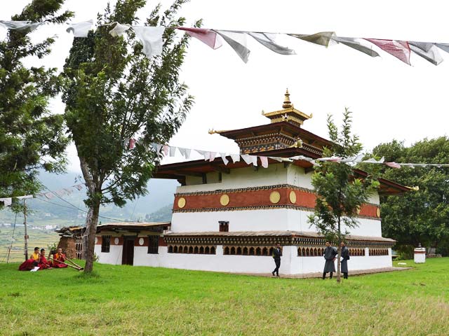 Chime Lhakhang in Bhutan