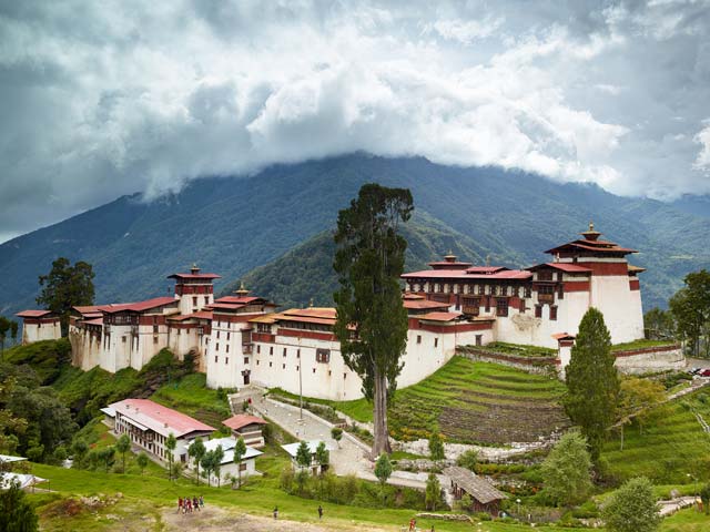 Trongsa Dzong n Bhutan