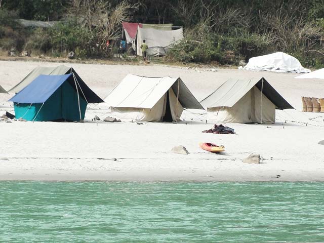 Rishikesh is one of the most popular destinations for camping near delhi
