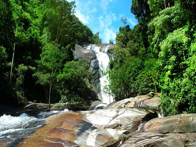 Telaga Tujuh Waterfall 