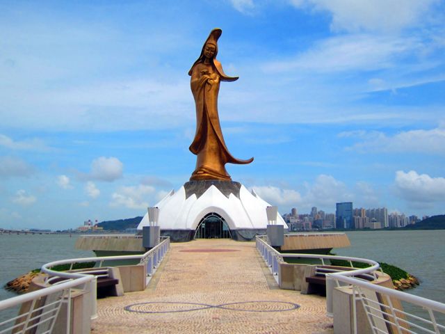 The KUN Iam Statue of Macau