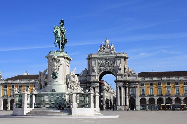 Lisbon city in Portugal