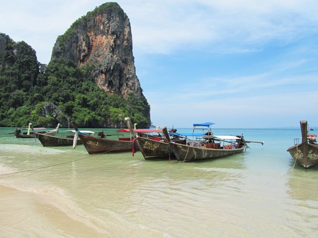 Railey Beach in Krabi, Thailand