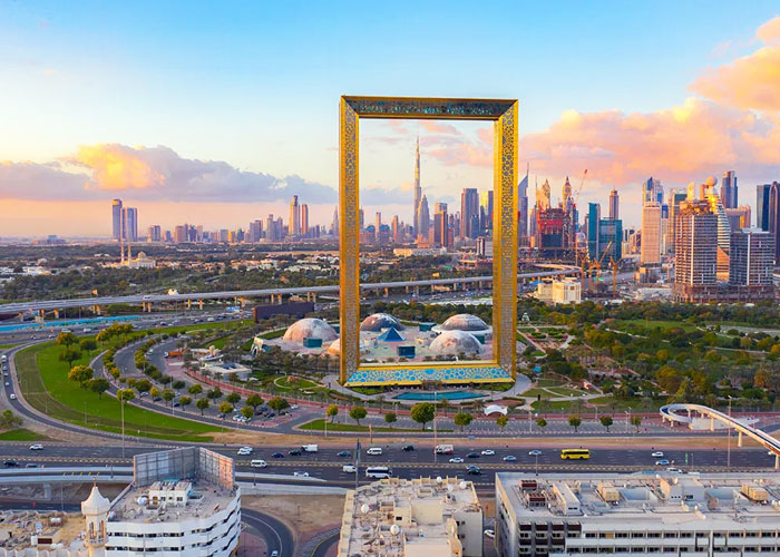 Dubai Frame in Dubai
