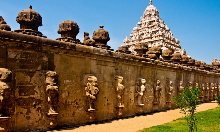 Kanchi-Kailasanathar-Temple,-Kanchipuram