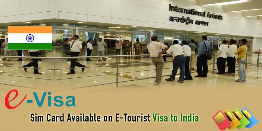 Free SIM Cards for Foreign Tourists on e-visa by Indian Government