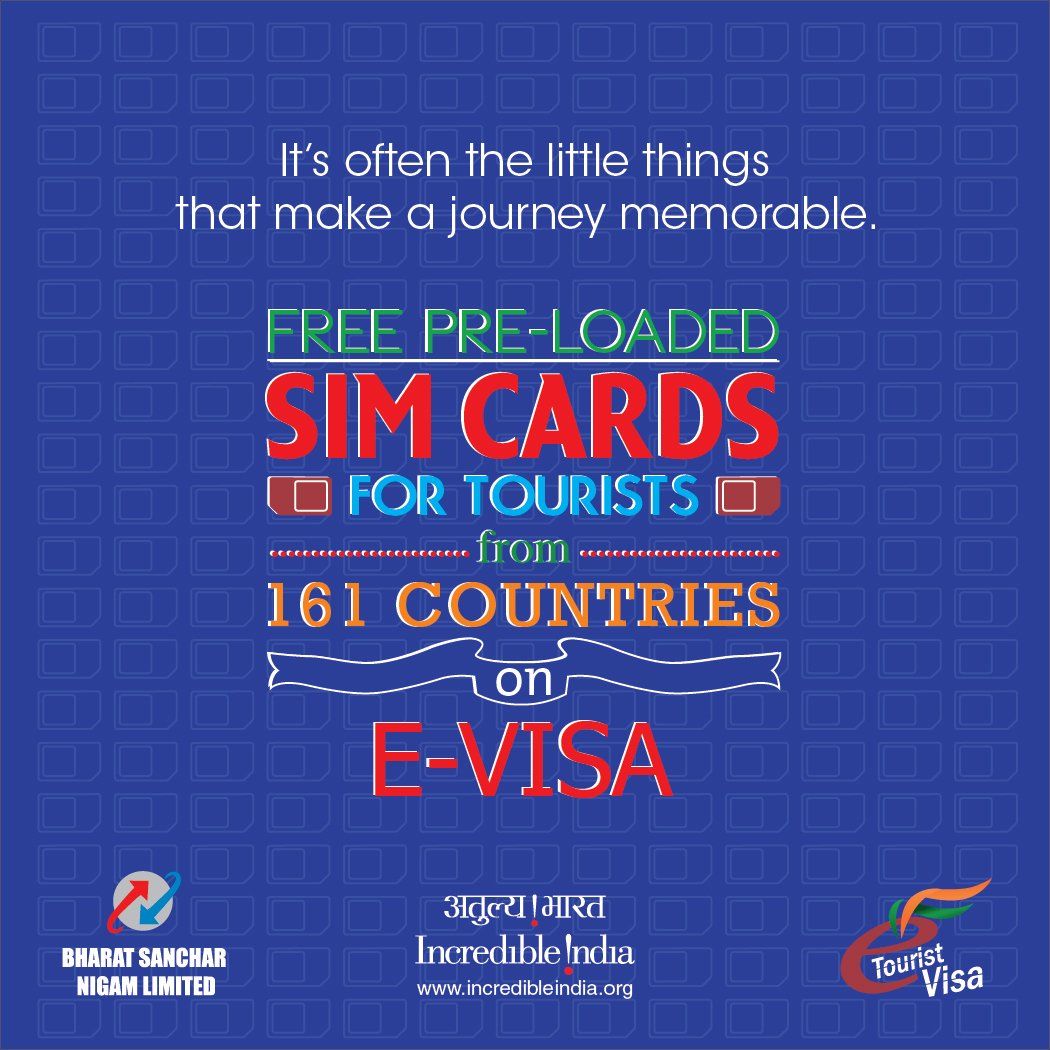 Free SIM Cards for Foreign Tourists on e-visa