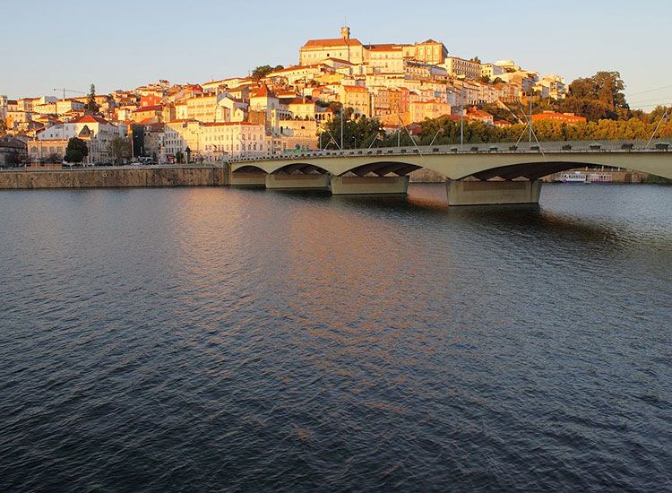 Mondego River in Portugal