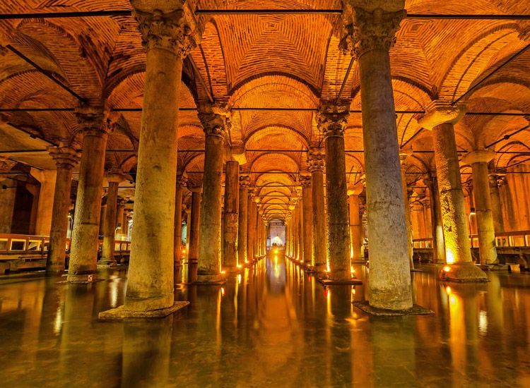 Basilica Cistern in istanbul