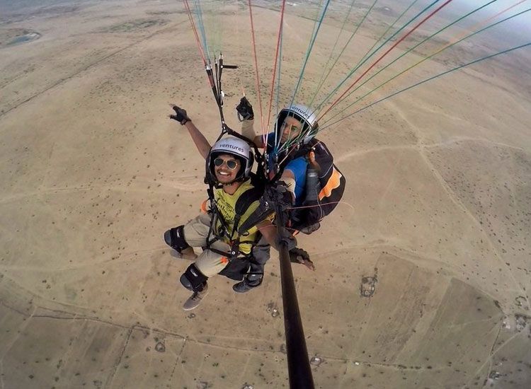 Paragliding in Rajasthan