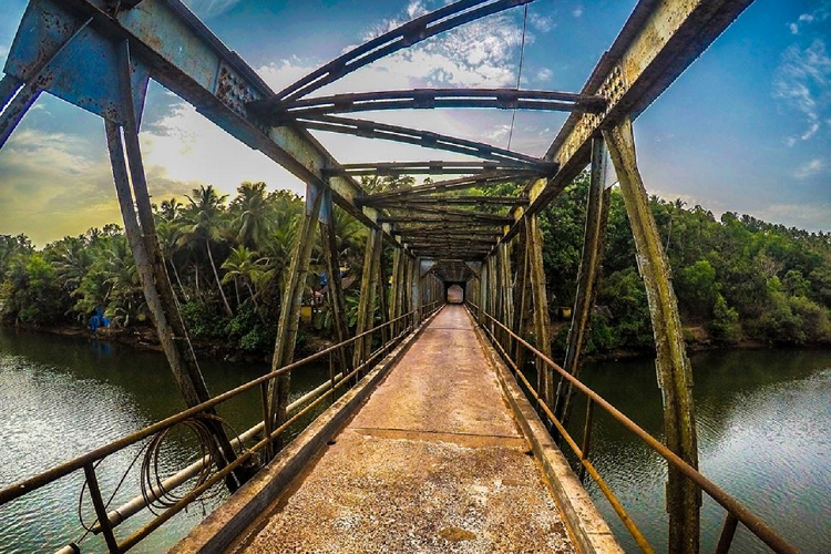 Sadolxem Bridge in south Goa