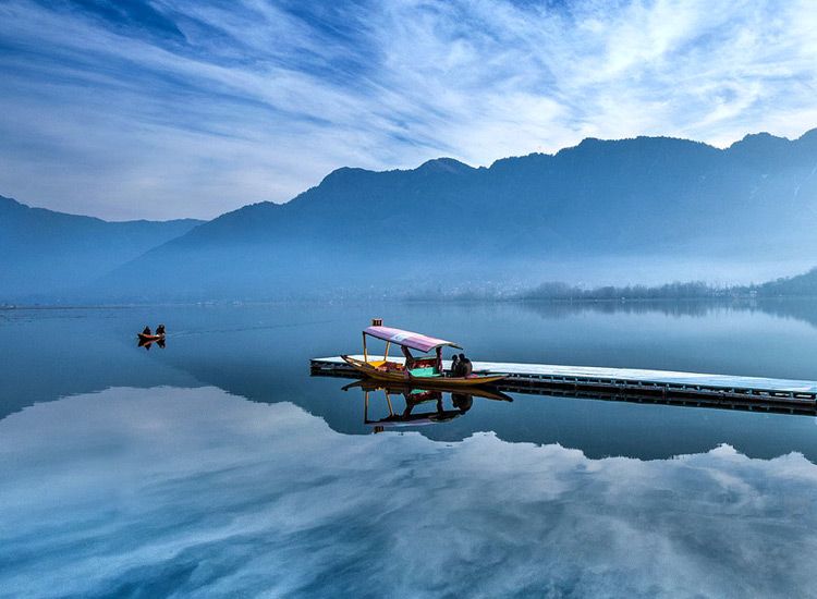 Dal Lake in Srinagar