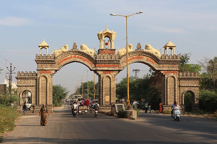 Gate of the city of Junagadh, Gujarat