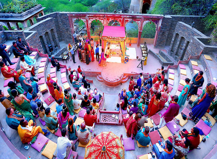 Neemrana Fort Wedding in Alwar