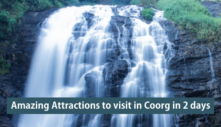 Waterfall view in coorg