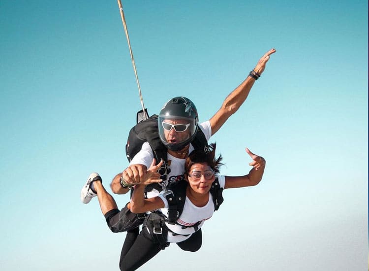 Skydiving in Pondicherry