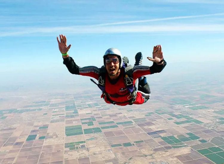 Skydiving in Hyderabad