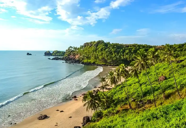 4rd day explore beach in Goa