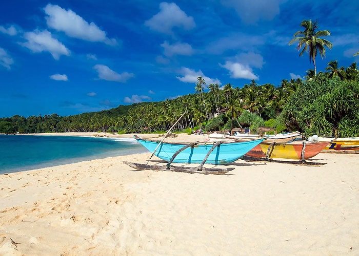 Tangalle Beach in Sri Lanka