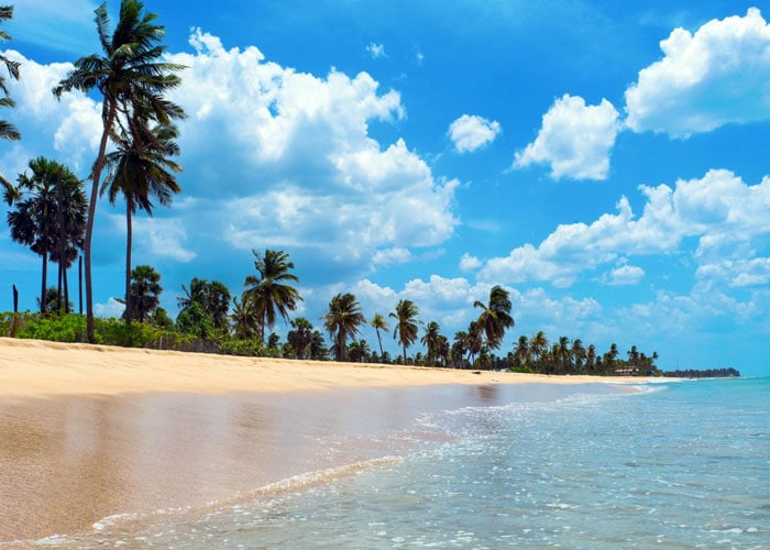 Uppuveli Beach in Sri Lanka