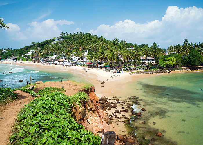 Mirisa Beach in Sri Lanka