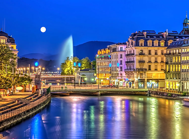 Geneva in Switzerland