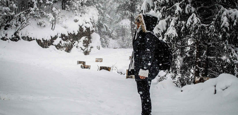 Snowfall in Auli in January - One of the Best Long Weekend Getaways near Delhi
