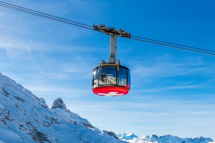 Cable Ride in Switzerland