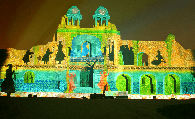 Watching Light & Sound show at Agra Fort is a great thing to do in Agra