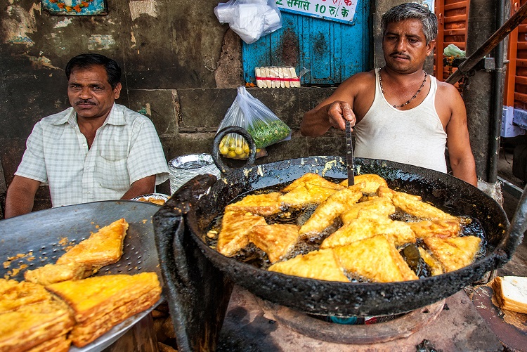 street food of Agra