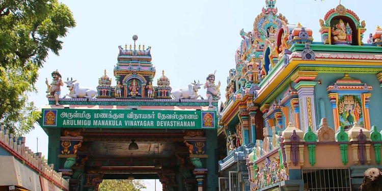 Divine Manakula Vinayagar Temple