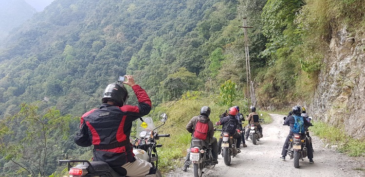 Gangtok to Rangpo Bike Ride